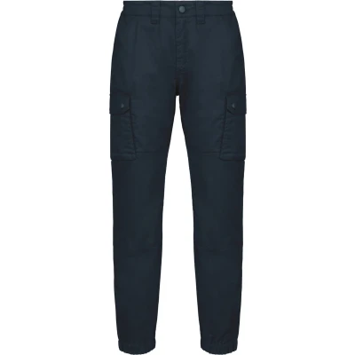 Afbeelding van WK. Designed To Work uniseks Cargobroek met elastische boord WK711 Navy