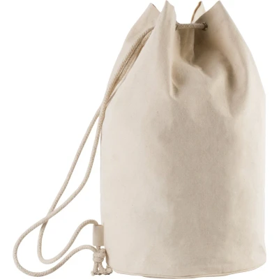 Afbeelding van Kimood Katoenen tas met koord in marinestijl KI0629 Natural