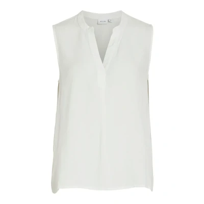 Afbeelding van VILA Elegante ÄRMELLOSE MIT Vauss Top, Dames, Maat: 34, Weiß