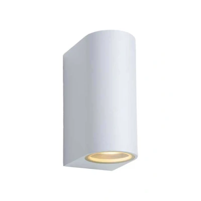 Afbeelding van Lucide Zora 2 Wandlamp LED Vierkant IP44 Wit