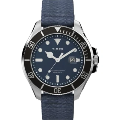 Afbeelding van Timex Harborside Coast TW2W62700 Horloge Textiel Blauw Ø 43 mm
