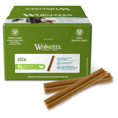 Afbeelding van Whimzees Stix XL Kauwsnacks Hond 24cm 1st
