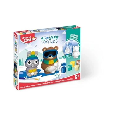 Afbeelding van MAPED CREATIV PLASTER FRIENDS gips gieten winter