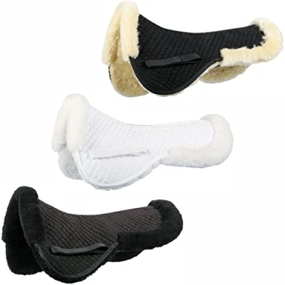 Image de Harrys Horse Zadelonderlegger zwart/zwart maat:full