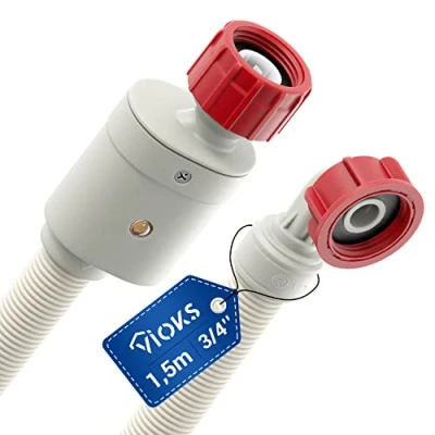 Afbeelding van VIOKS Aquastop slang wasmachine toevoerslang vaatwasser 1,5 m waterstop 3/4 inch &amp; Aqua Stop voor Gorenje Candy