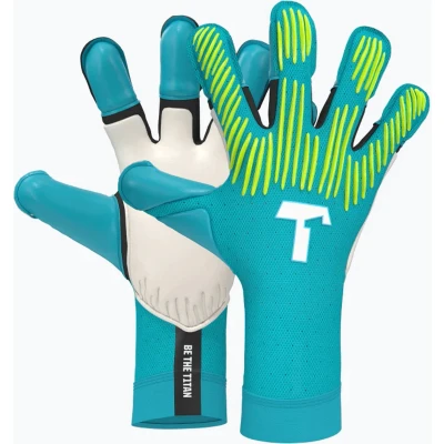 Afbeelding van T1TAN Rebel 2.0 Sky Blue Gecko Cut keepershandschoenen