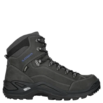 Afbeelding van Lowa Renegade GTX MID Outdoorschoenen, Heren, Maat: 41, Anthrazit/stahlblau Leer en textiel