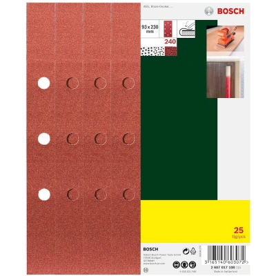 Afbeelding van Bosch Accessories Vlakschuurpapier 25 stuks