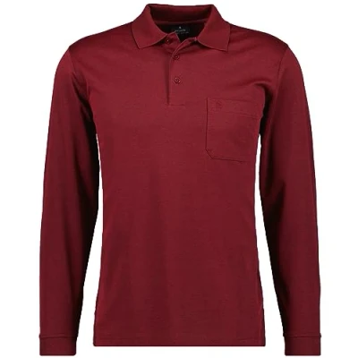 Afbeelding van Ragman Poloshirt, Heren, Maat: 3XL, Red