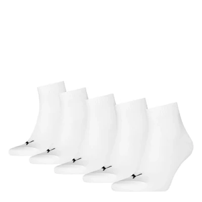 Image de PUMA Unisexe Plain Quarter, Blanc., 39/42 EU