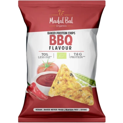 Afbeelding van Madal Bal Baked Protein Chips BBQ Flavour 60GR