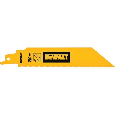 Image de DEWALT DT2404 QZ lame de scie alternative BiM 150x1,4 3,35 pour bois/métal S123XF (5 pack)