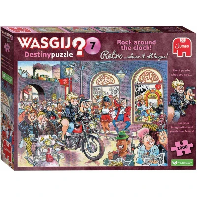 Afbeelding van Wasgij Destiny 7 Puzzel Rock Around The Clock! 1000 Stukjes