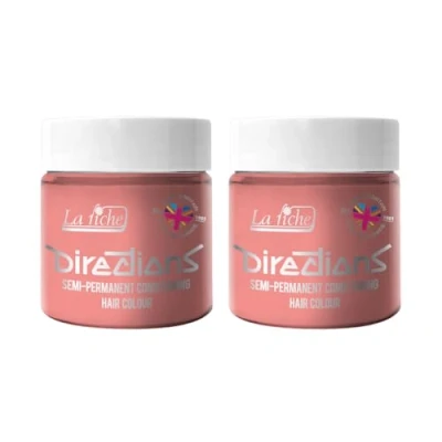 Afbeelding van La Riche Directions Semi permanente haarkleurstof, pastelroze, 100 ml, 2 stuks