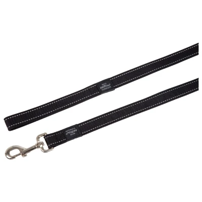 Afbeelding van Rogz For Dogs Lumberjack Long Lijn Zwart 25 MMX1,8 MTR