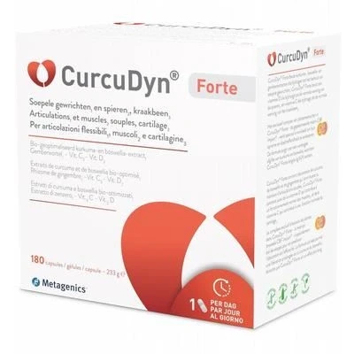 Afbeelding van Metagenics Curcudyn Forte Capsules 180CP