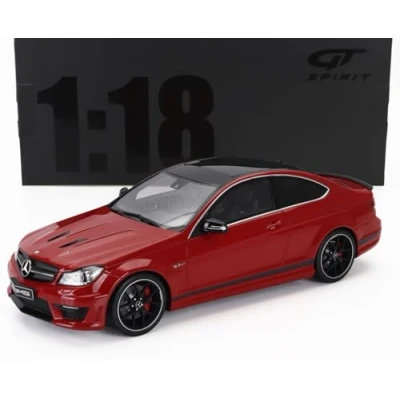Afbeelding van Mercedes Benz C63 AMG Coupé GT Spirit Modelauto 1:18 2014 GT920 Schaalmodel