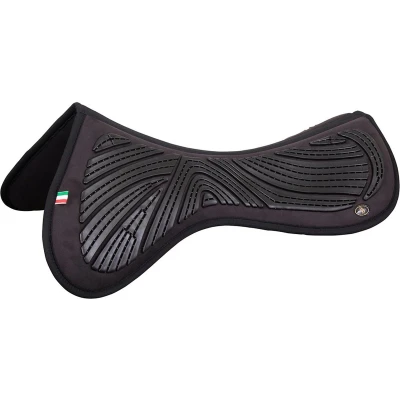 Afbeelding van BR Zadelonderlegger Memory Foam &amp; Gel Zwart/Zwart L