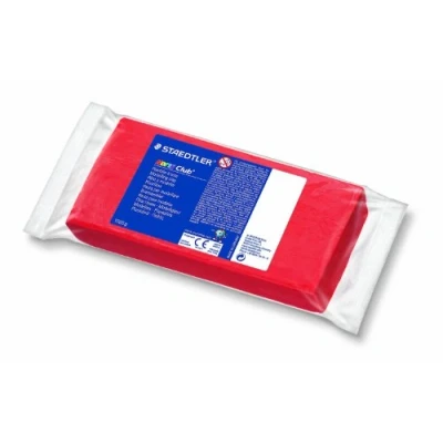 Afbeelding van STAEDTLER Noris boetseerklei blok 1 kg rood