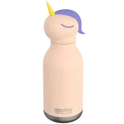 Afbeelding van Asobu Unicorn Bestie Drinkfles 295ml RVS &amp; Siliconen Eenhoorn