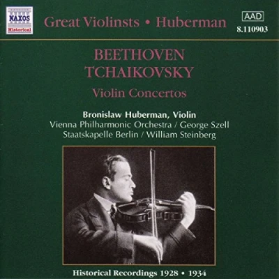 Afbeelding van Bronislaw Huberman, Vienna Philharmonic Orchestra, Staatskapelle Berlin Violin Concertos (CD)