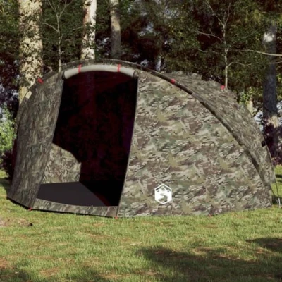 Image de vidaXL Tente de pêche 5 personnes camouflage imperméable4009394