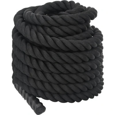 Afbeelding van Slagtouw 15 M 11 Kg Polyester Zwart