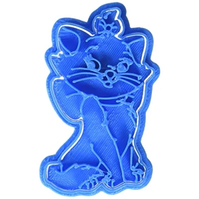 Afbeelding van Cuticuter Marie Aristocats uitsteekvorm van kunststof, blauw, 8 x 7 1,5 cm