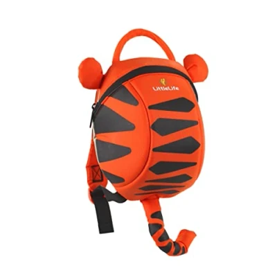 Afbeelding van Littlelife Rugzak Met Riem Tijger 2 Liter Polyester Oranje