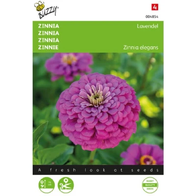 Afbeelding van zaden zinnia lavendel 25 Buzzy