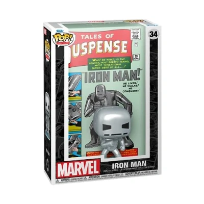 Afbeelding van Funko Pop! Comic Cover: Marvel Tales Of Suspense #39 Comics Vinyl Figuur om te verzamelen Cadeau idee Officiële Producten Speelgoed voor Kinderen en Volwassenen