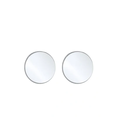 Afbeelding van Elli Plate Basic Oorbellen silvercoloured, Dames, Maat: One Size, Silver coloured