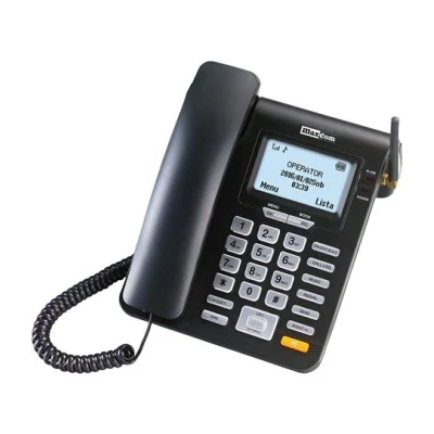 Image de Maxcom Comfort MM28D HS (Headset socket) Telephone fixe avec carte SIM
