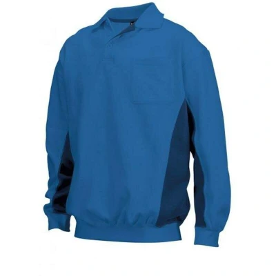 Afbeelding van Tricorp Polosweater Koningsblauw Marine Maat 3XL