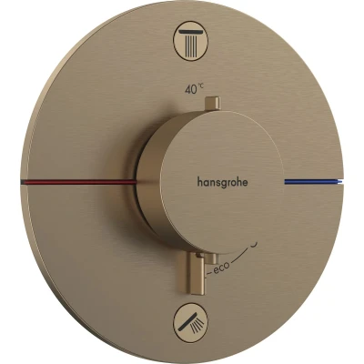 Afbeelding van Hansgrohe ShowerSelect Comfort S thermostaat inbouw voor 2 functies