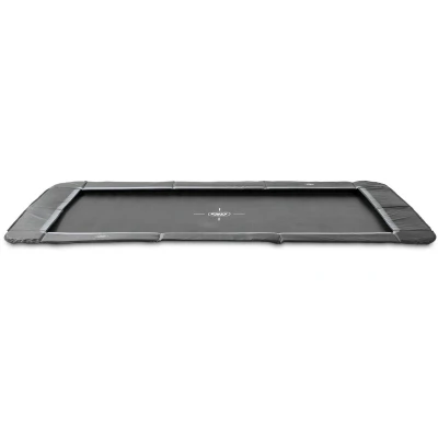 Afbeelding van EXIT Interra Groundlevel Sports Trampoline 244x366cm Zwart
