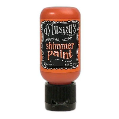 Afbeelding van Ranger Dylusions Shimmer Paint Flip Cap Bottle Tangerine Dream DYU74472 Dyan Reaveley (05 21)