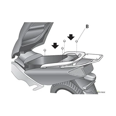 Afbeelding van Topmaster Bevestigingsset Voor De Yamaha T Max Xp500
