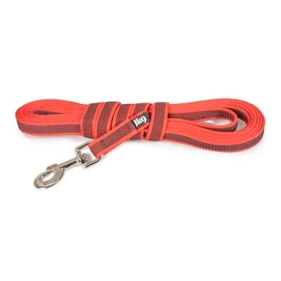 Afbeelding van Julius K9 hondenriem Anti Slip Rood Met Handvat 5 meter 20mm