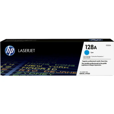 Image de HP 128A toner LaserJet cyan authentique