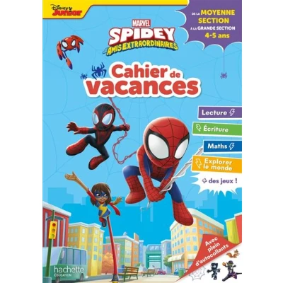 Image de Disney Marvel Spidey et ses amis extraordinaires de la MS à GS Cahier vacances 2025