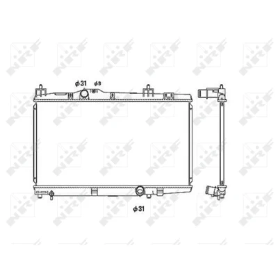 Afbeelding van Radiateur NRF 53449