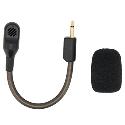 Afbeelding van microfoon met kabelstang, afneembare gaming headset, 3,5 mm jackstekker, vervangende voor Razer BlackShark V2
