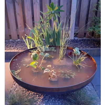 Afbeelding van Waterschaal cortenstaal 120 cm