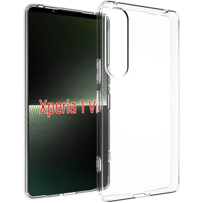 Afbeelding van Accezz Hoesje Geschikt voor Sony Xperia 1 VI Siliconen Clear Backcover Transparant