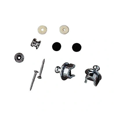 Image de Fender Schaller Lot de 2 verrous sangle Chromé