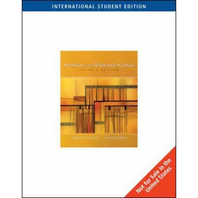Afbeelding van Statistics for the Behavioral Sciences, International Edition