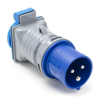 Afbeelding van CEE verloopstekker Brennenstuhl (16A, 230V, IP44, Schuko naar mannelijk)