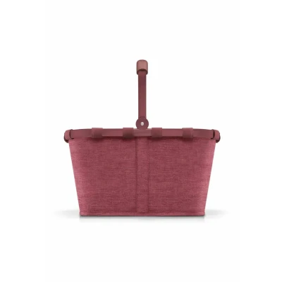 Afbeelding van Reisenthel Carrybag Boodschappenmand 22L Twist Maroon Donkerrood