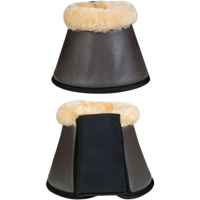 Afbeelding van HKM Springschoenen Comfort Premium Fur Donkergrijs Full